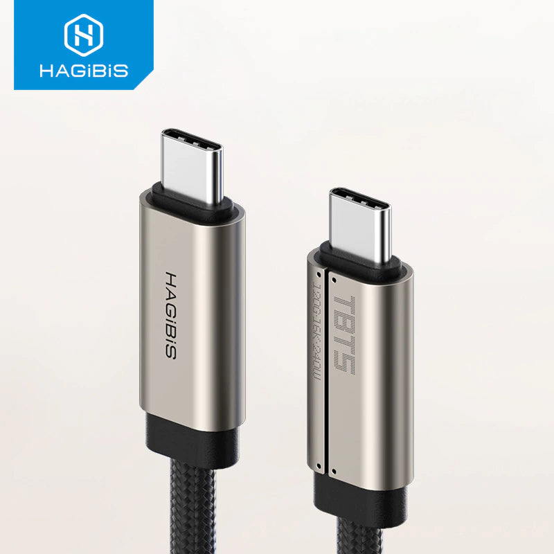 Hagibis Thunderbolt 5 USB-C Cable 120Gbps 240W 16K