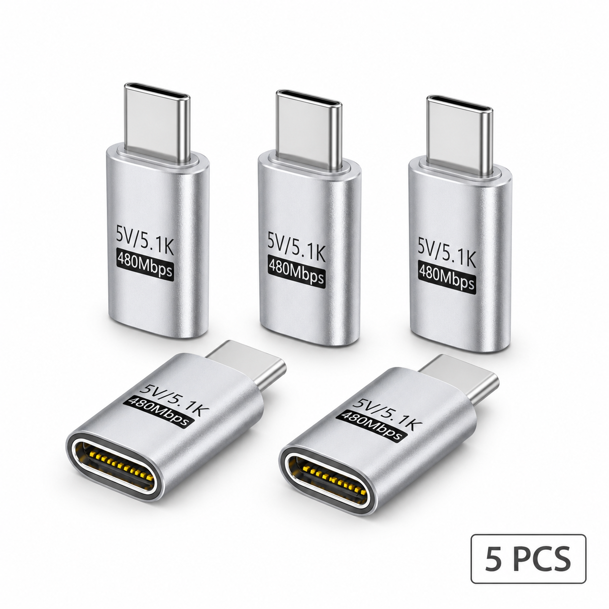 USB-C 5V Pull-Down Resistor Adapter