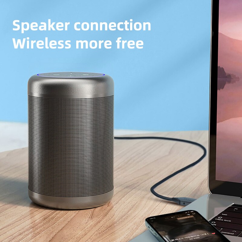 Bluetooth 5.0 Audio Receiver USB To 3.5mm AUX Jack HAGIBIS