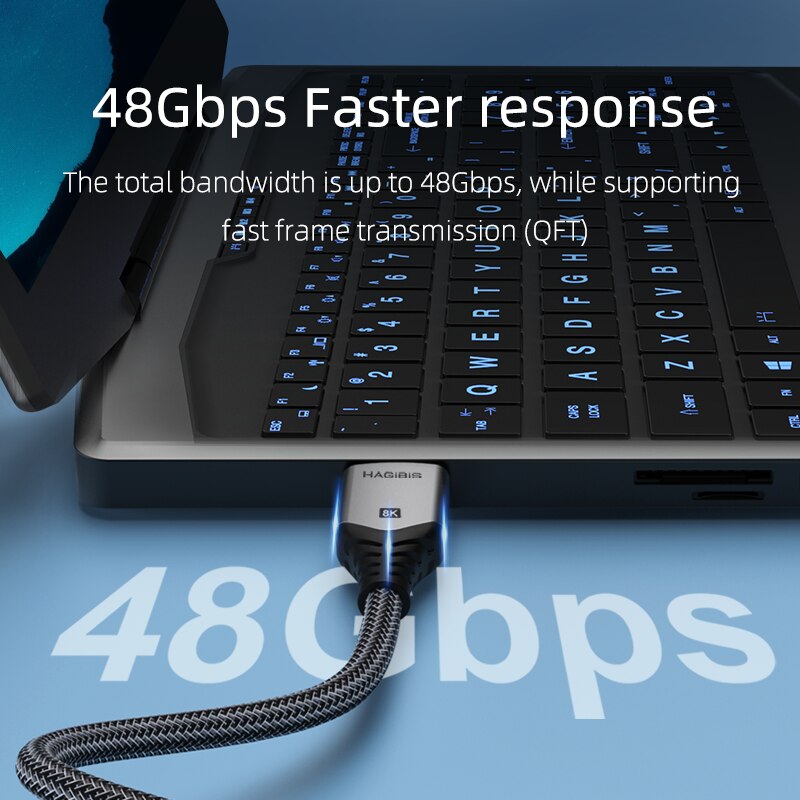 8K/60Hz HDMI 2.1 Cable HAGIBIS