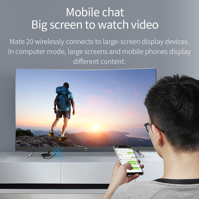 Dongle de exibição sem fio 4K HAGIBIS