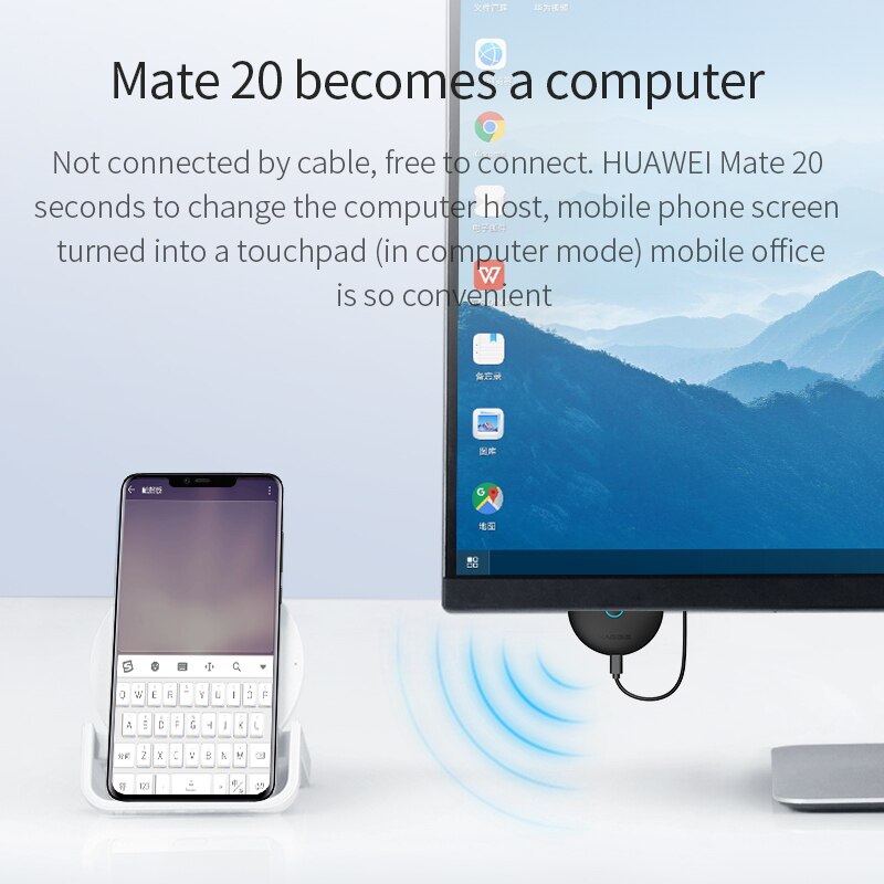 Dongle de exibição sem fio 4K HAGIBIS