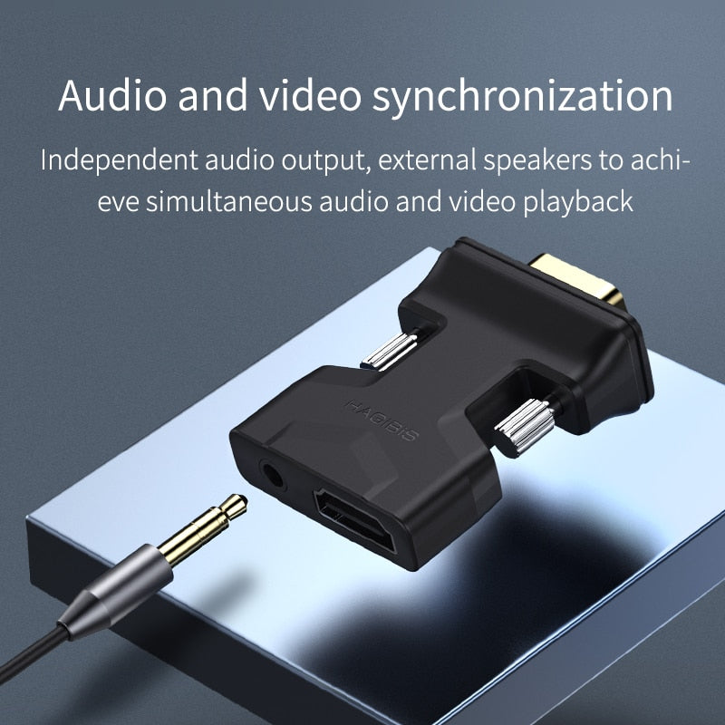 HDMI to VGA Adapter Hagibis