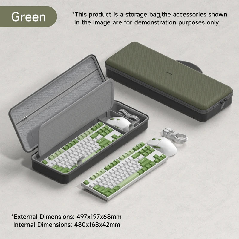 Hagibis Hard Shell Keyboard Carrying Case for 87/108-Key Keyboards