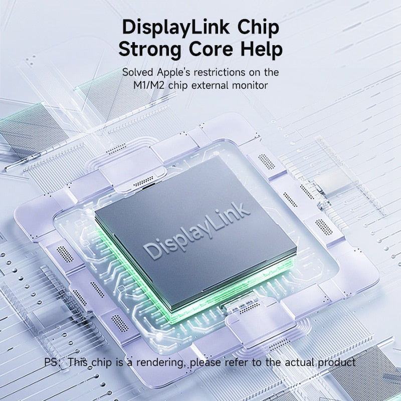 Dual HDMI Adapter 4K M1/M2