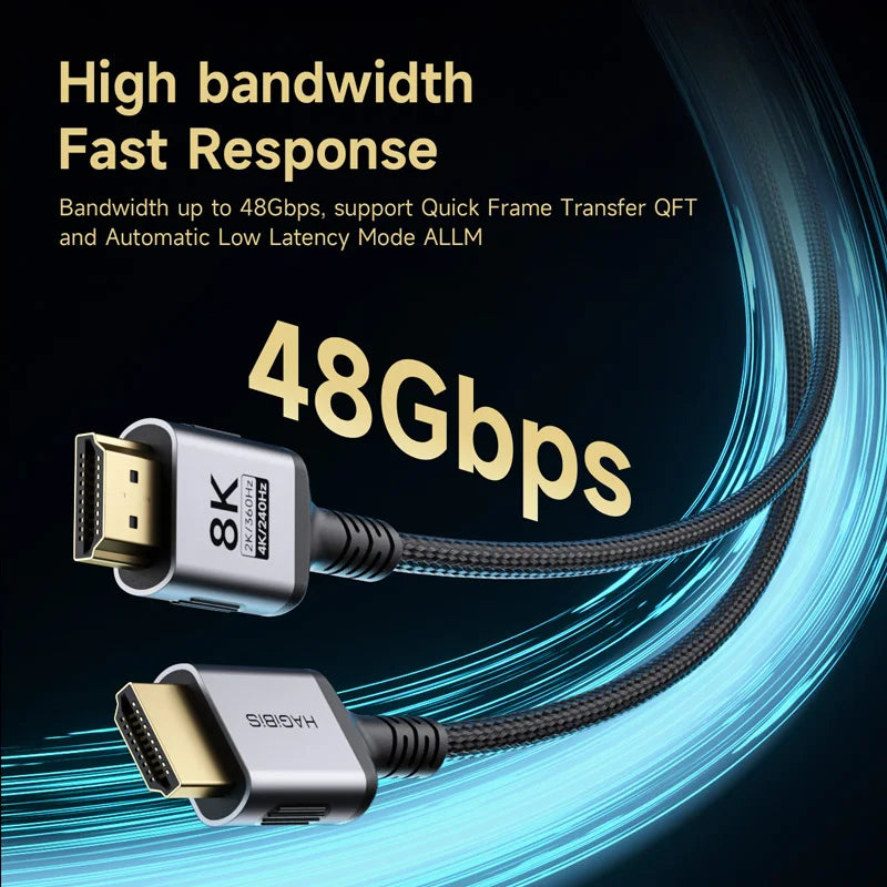 HDMI Cable 8K High Speed Rate Hagibis