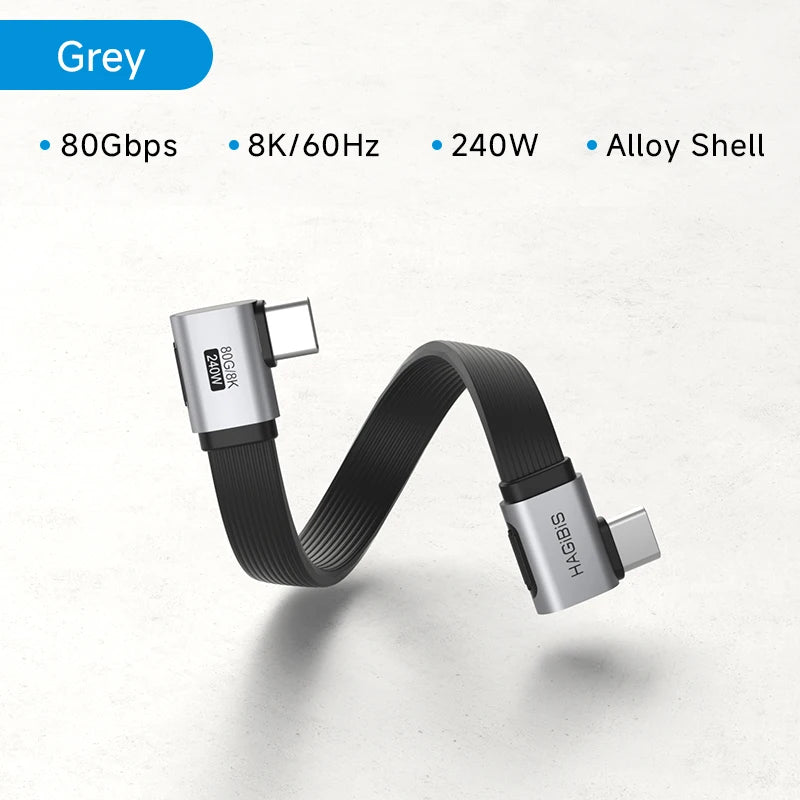 HUBSAN USB cable with specifications on a white background