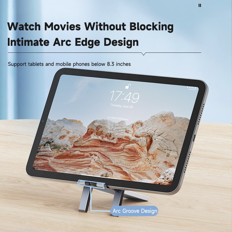 Alloy Foldable Cell Phone Stand