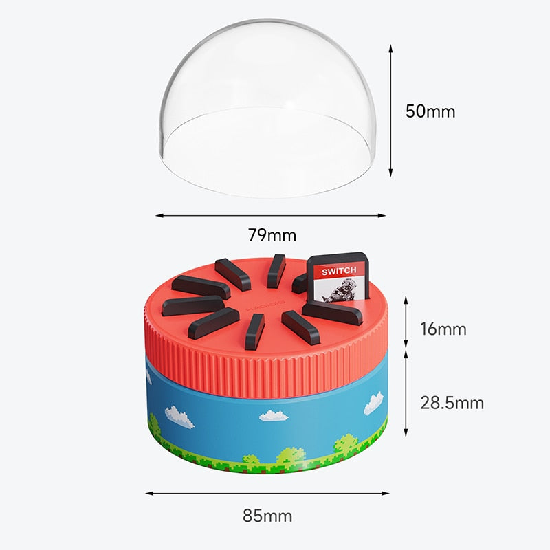 Rotating Switch Game Card Case HAGIBIS