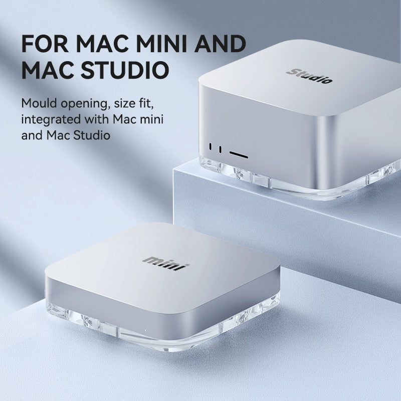 PMMA Dustproof Stand for Mac Mini & Mac Studio HAGIBIS