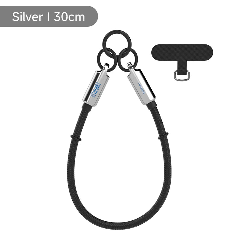 Lanyard Cable 240W Keychain Charger