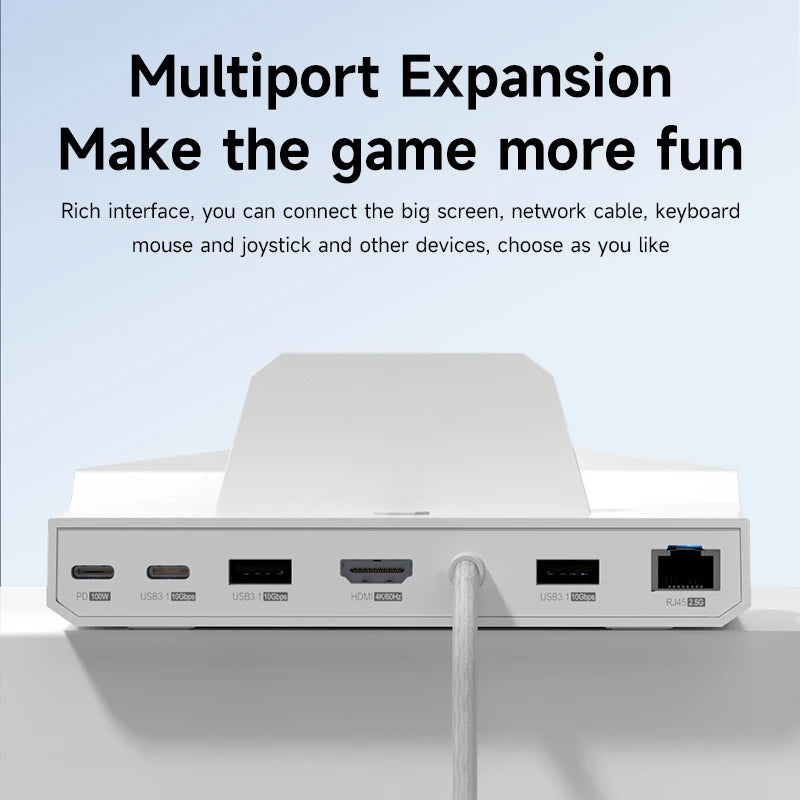 Docking Station 6 in 1 USB Type C Hagibis