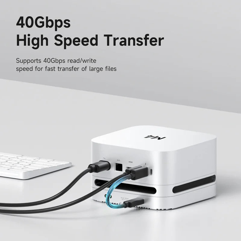 USB4 SSD Enclosure for Mac mini M4 Hagibis