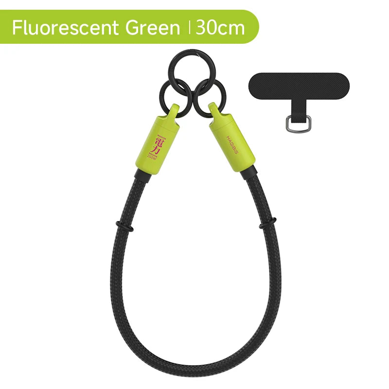 Lanyard Cable 240W Keychain Charger