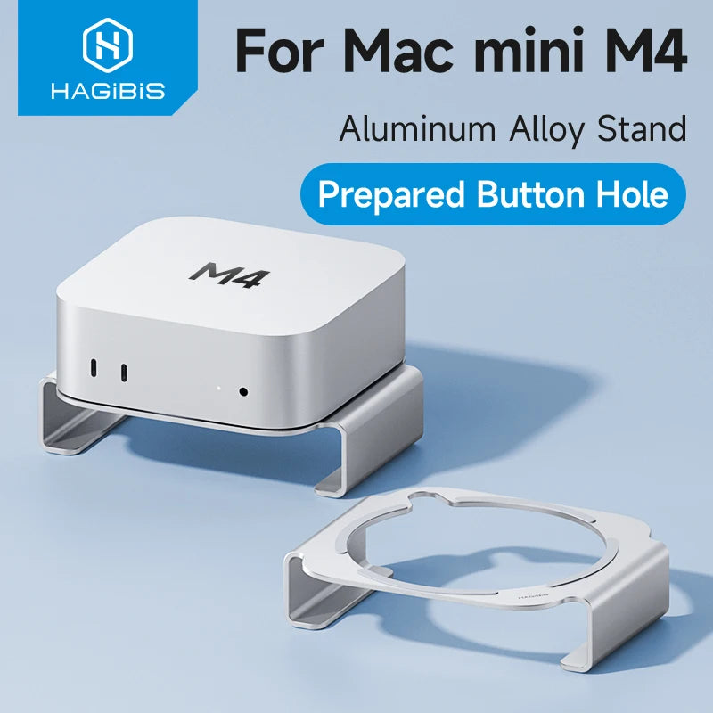 Mac mini M4 Aluminum Alloy Stand | Hagibis Official – Hagibis Shop Mac mini M4 Aluminum Alloy Stand | Hagibis Official – Hagibis Shop