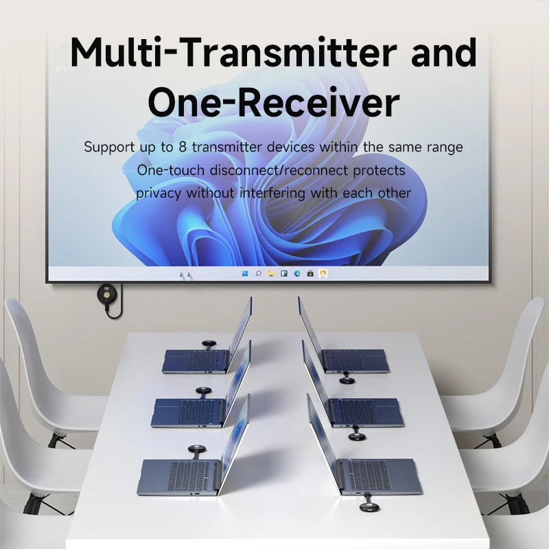 Magnetic & Mini Wireless HD Transmitter and Receiver Kit G10W