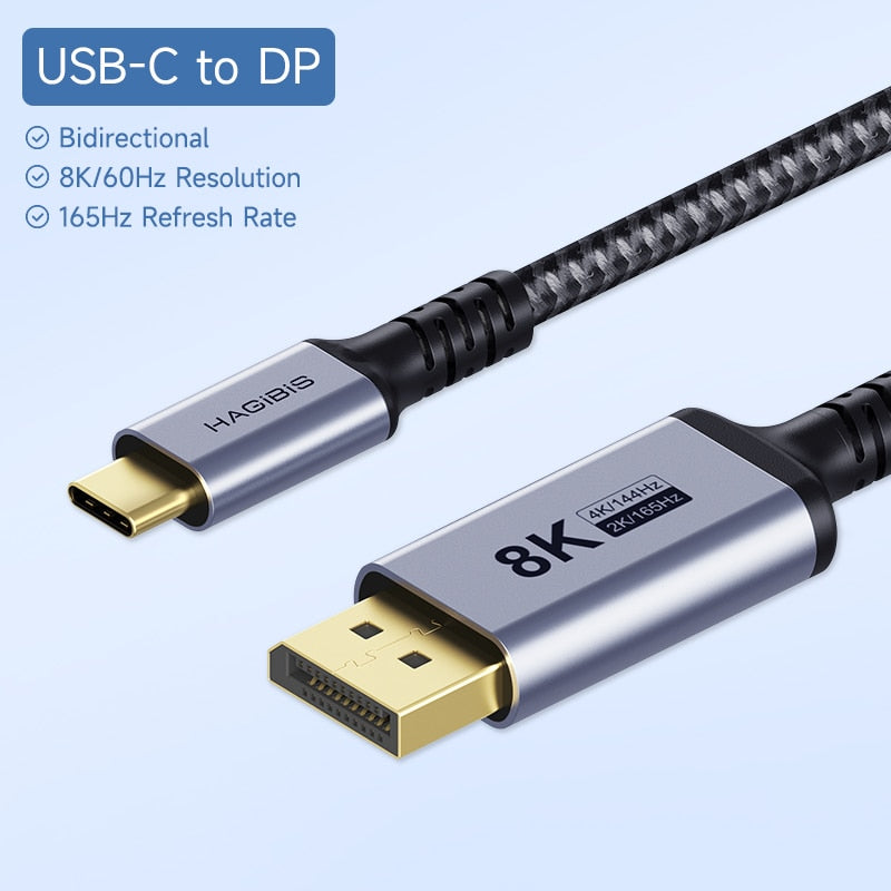 USB-C to DisplayPort Adapter HAGIBIS