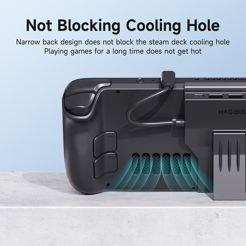 Steam Deck Docking Station 4 in 1 HAGIBIS
