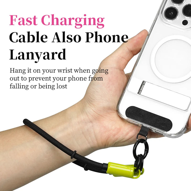Lanyard Cable 240W Keychain Charger