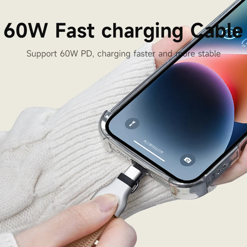 Phone Lanyard with USB C Fast Charging Cable Hagibis