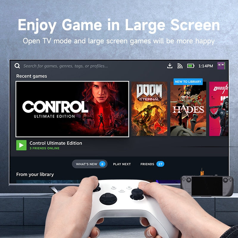 Steam Deck Docking Station 4 in 1 HAGIBIS