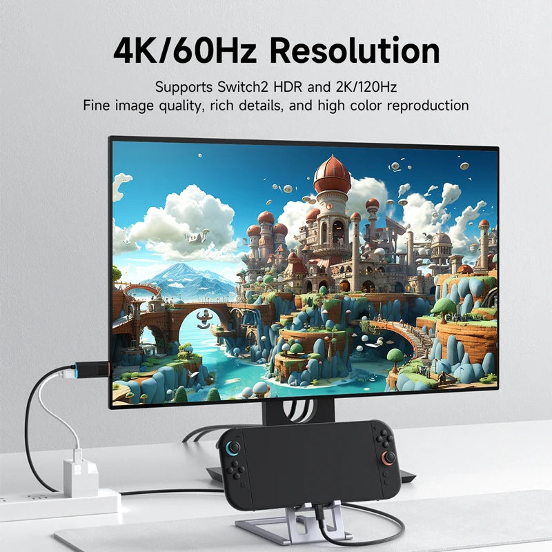 Switch 2 Dock TV Mode Cable