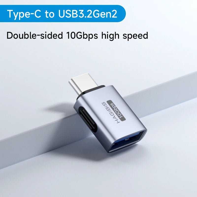 USB to Type C OTG Adapter 10Gbps Hagibis