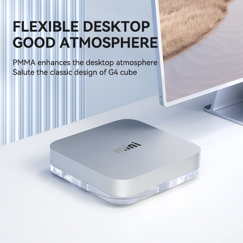 PMMA Dustproof Stand for Mac Mini & Mac Studio HAGIBIS