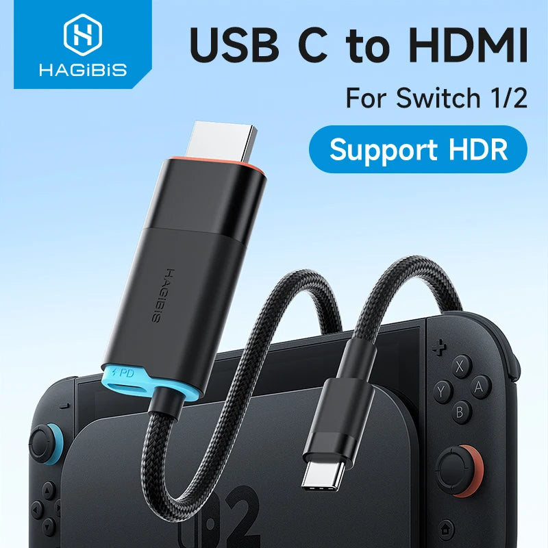 Switch 2 Dock TV Mode Cable