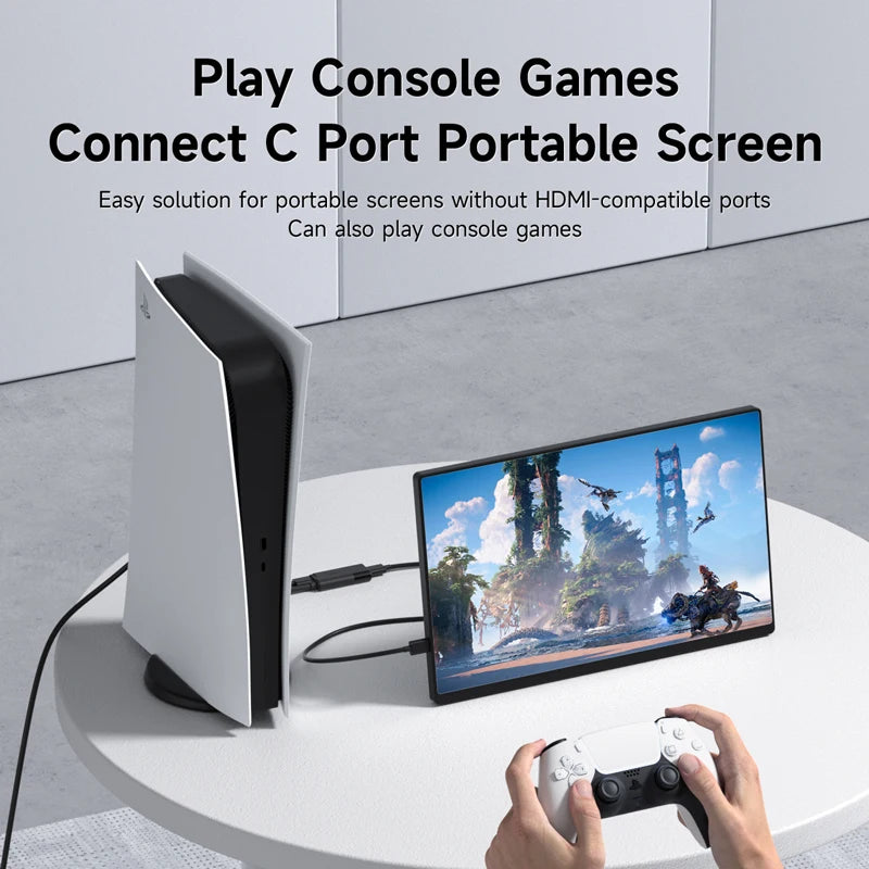 HDMI to USB C Video Adapter 4K 60Hz Hagibis