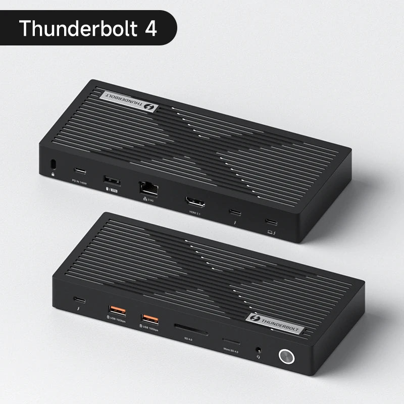 Thunderbolt 4 Docking Station 8K 40Gbps Hagibis