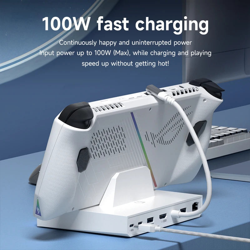 Docking Station 6 in 1 USB Type C Hagibis