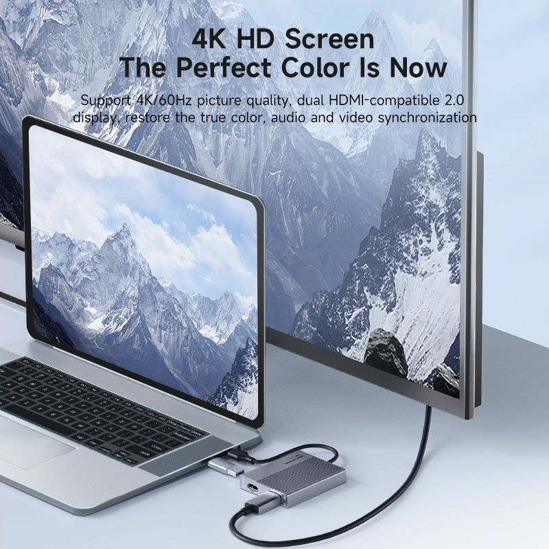 Dual HDMI Adapter 4K M1/M2