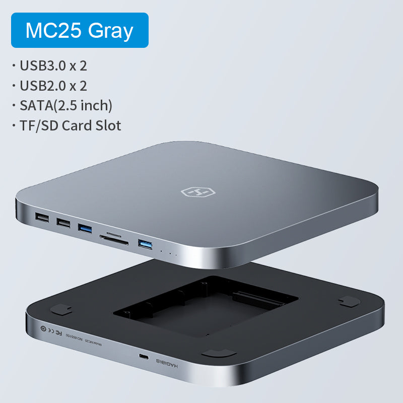 USB C Hub with Hard Drive Enclosure