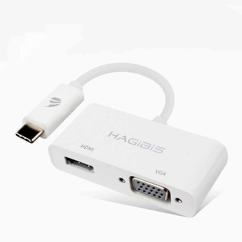USB C to HDMI VGA Converter