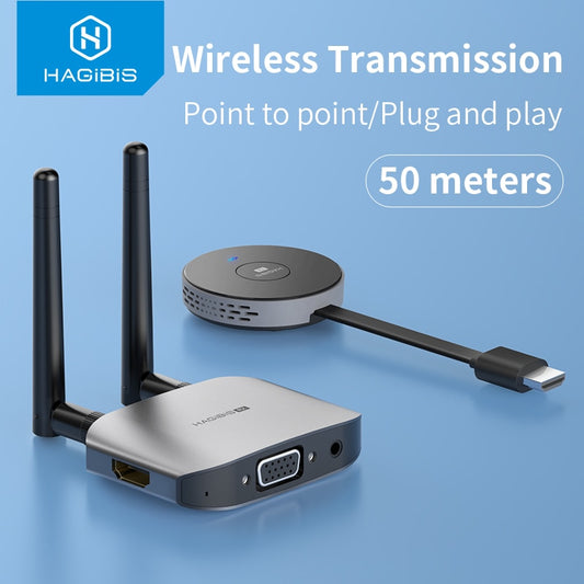 2 in 1 Wireless HDMI Extender & Wireless Display Dongle Hagibis