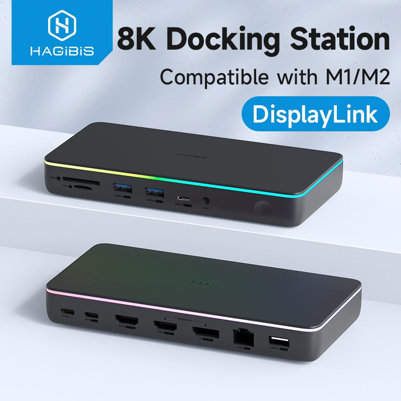 DisplayLink USB C Docking Station – Hagibis Shop