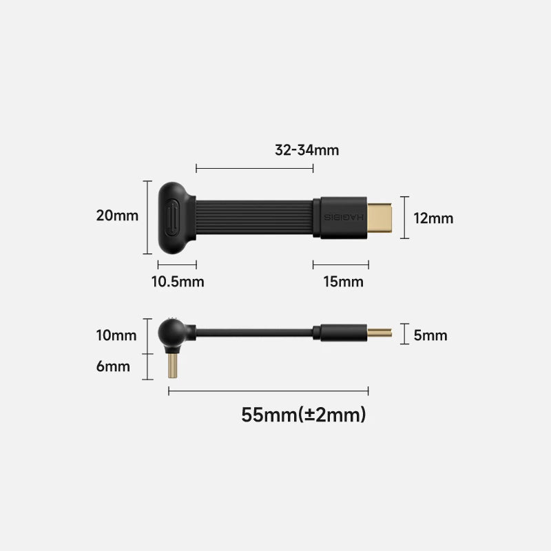 Hagibis USB4 Right-Angle Cable 80Gbps 240W