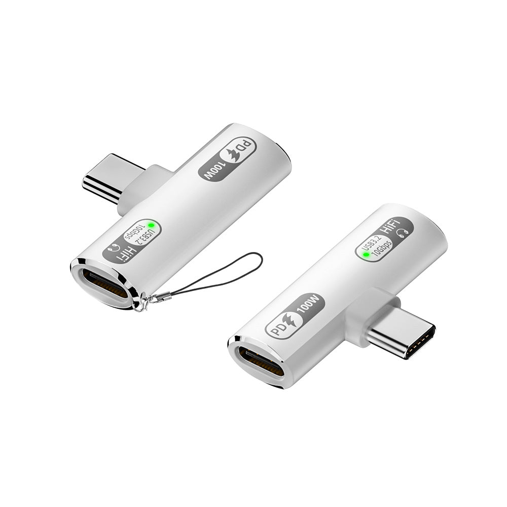 OLAF USB-C 2-in-1 Audio & Charging Adapter 100W