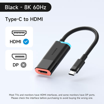 Hagibis USB-C to HDMI Adapter for Nintendo Switch 4K 60Hz HDR