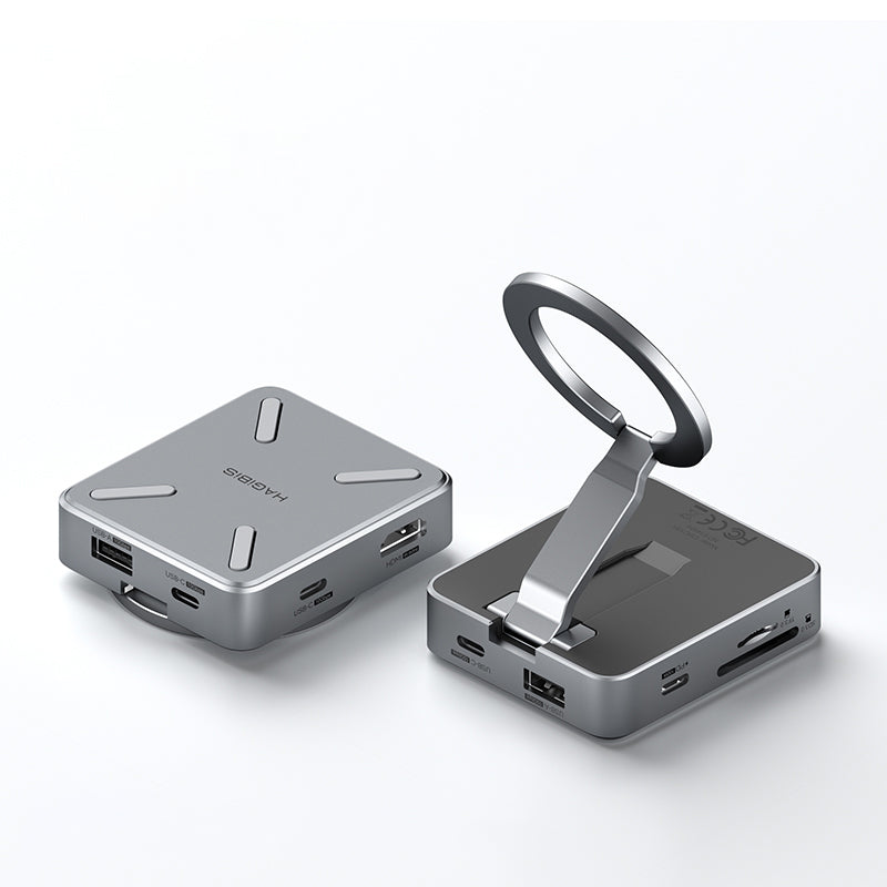 Hagibis Magnetic Stand USB-C Hub with M.2 SSD CMC10