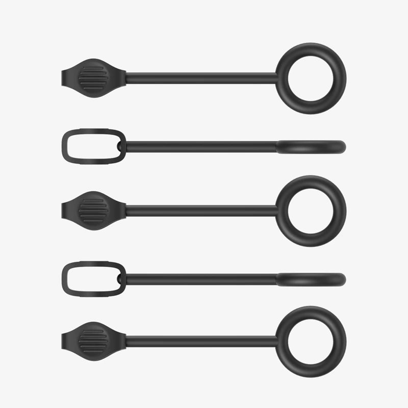 Hagibis Silicone Adapter Tether Straps (5-Pack)