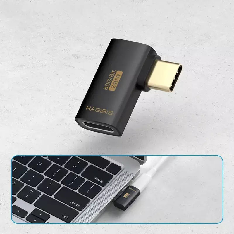 Hagibis USB C to C Adapter 80Gbps USB4