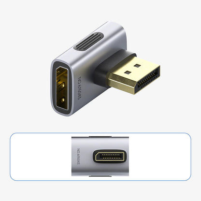Hagibis DisplayPort 1.4 Right Angle Adapter 8K 60Hz / 4K 240Hz