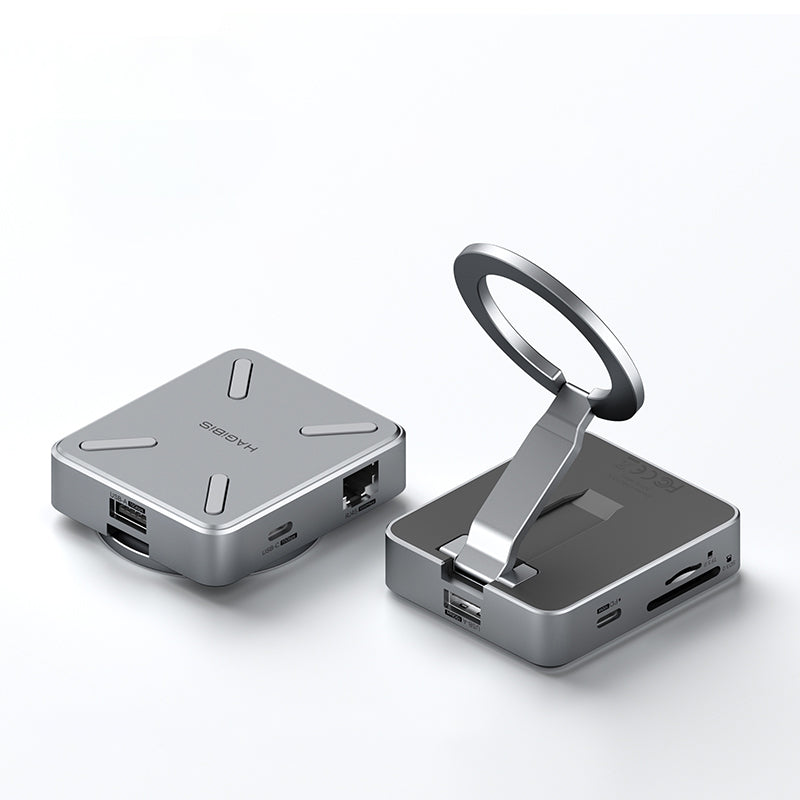 Hagibis Magnetic Stand USB-C Hub with M.2 SSD CMC10