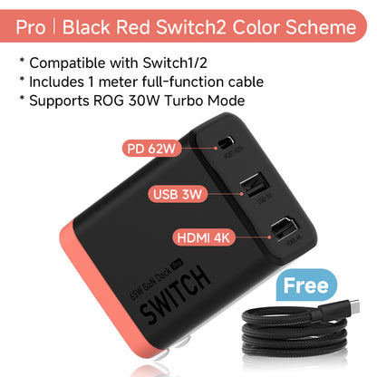 Hagibis GaN Charger for Nintendo Switch