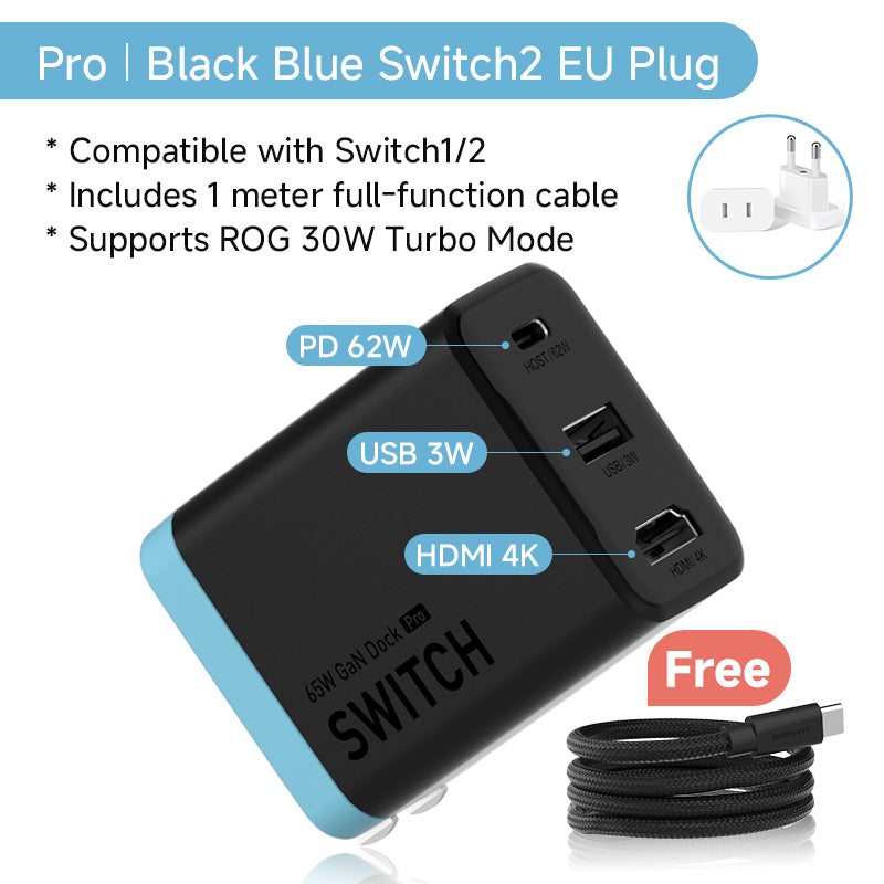 Hagibis GaN Charger for Nintendo Switch