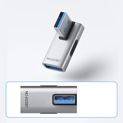 Hagibis USB 3.2 90° Multi-Angle Adapter – 10Gbps 60W