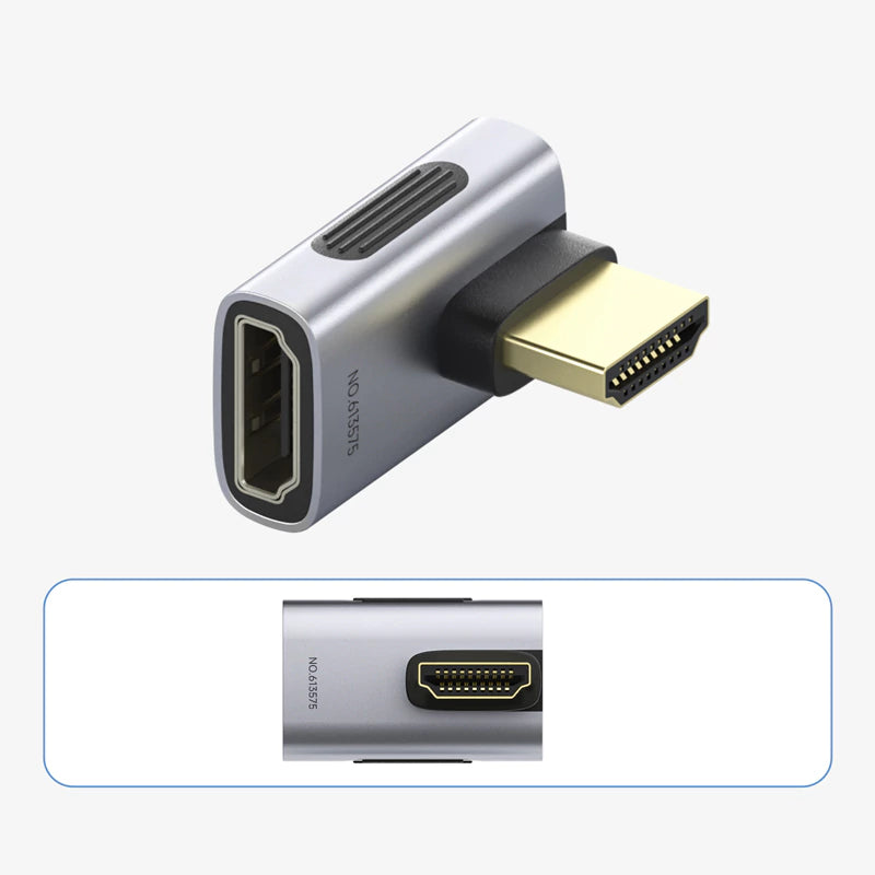 Hagibis HDMI 2.1 Right Angle Adapter 90°