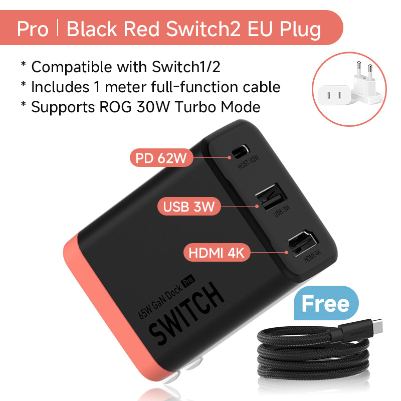Hagibis GaN Charger for Nintendo Switch